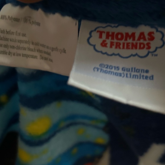 Thomas the Tank Engine Blanket 100% Polyester Very Soft Train 2015 - Picture 2 of 4